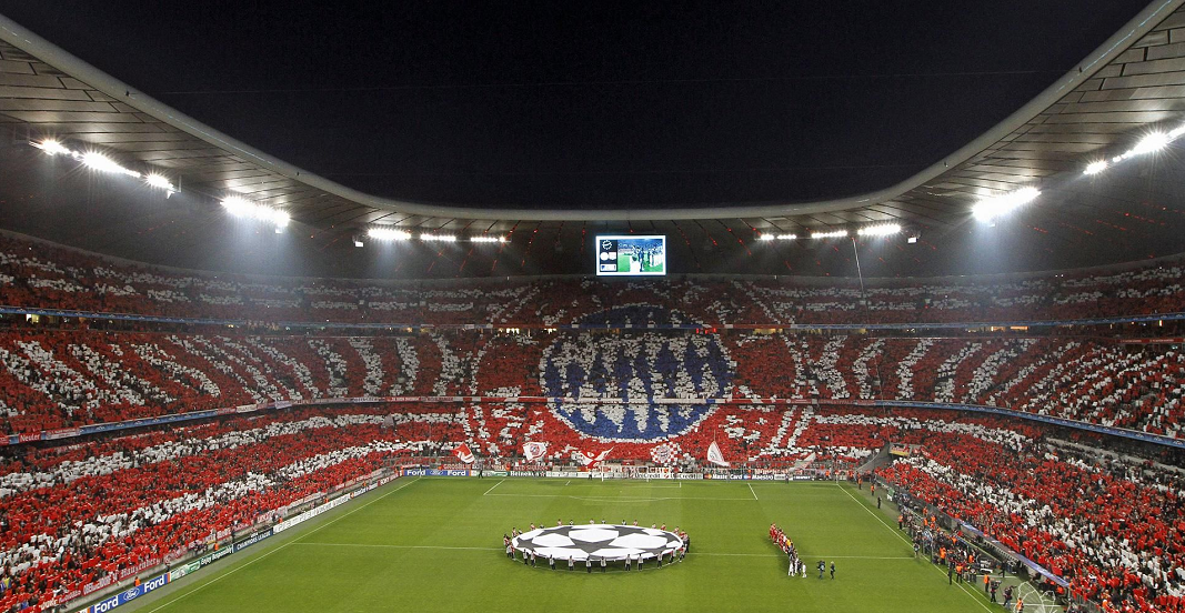  拜仁慕尼黑海岛主场改造完成，全球首个浮动球场启用